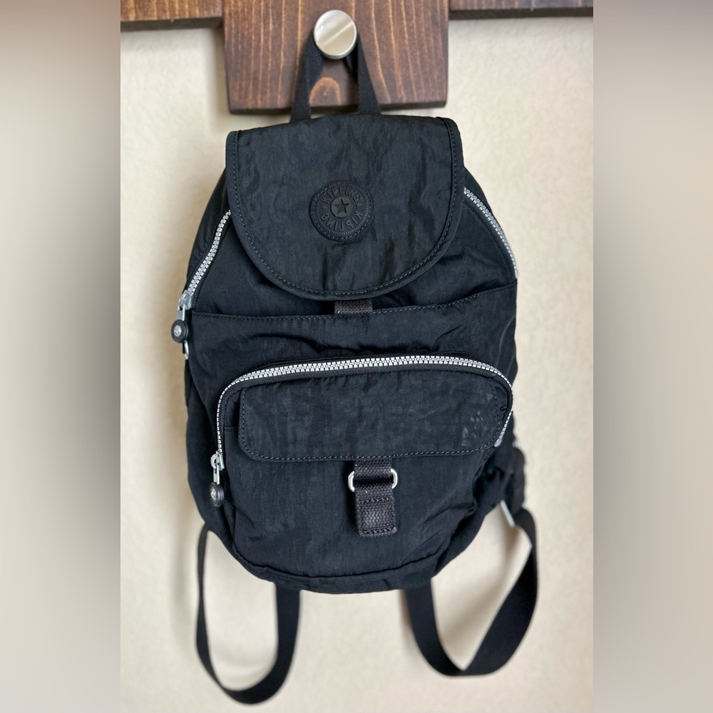Kipling Queenie black backpack